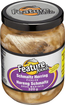 Feature Foods Pickled Schmaltz Herring 320g Jar