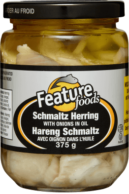 Schmaltz Herring with Onions in Oil Feature Foods