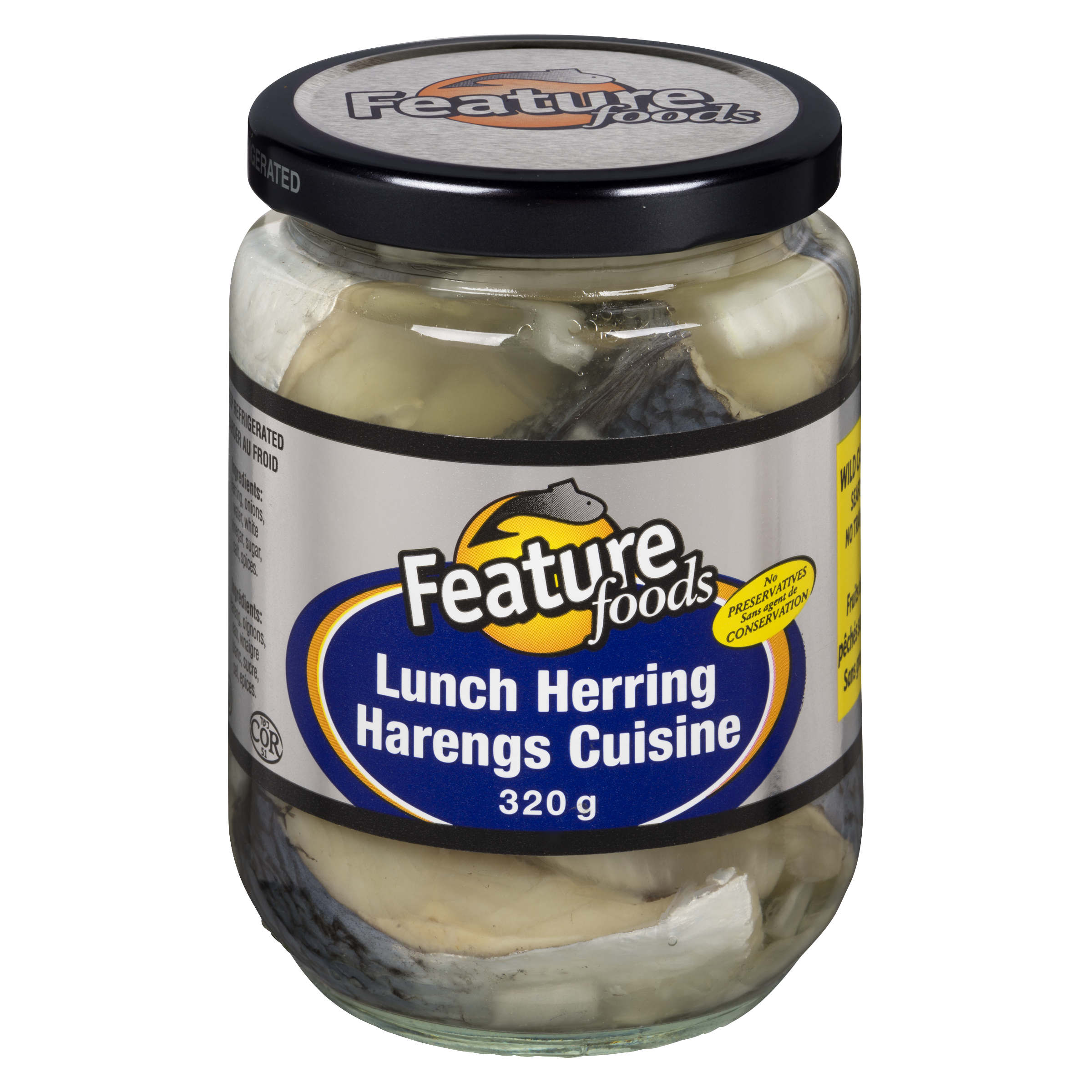 Feature Foods Lunch Herring 320g Jar