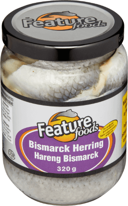 Feature Foods Bismarck Herring 320g Jar