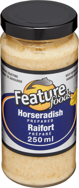 Feature Foods Prepared Horseradish 250mL Jar