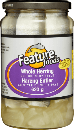 Feature Foods Old Country Style Whole Herring 620g Jar